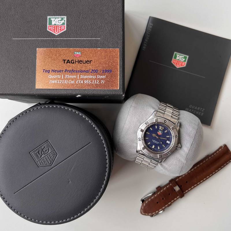 1999 Tag Heuer Professional 2000 WK1213