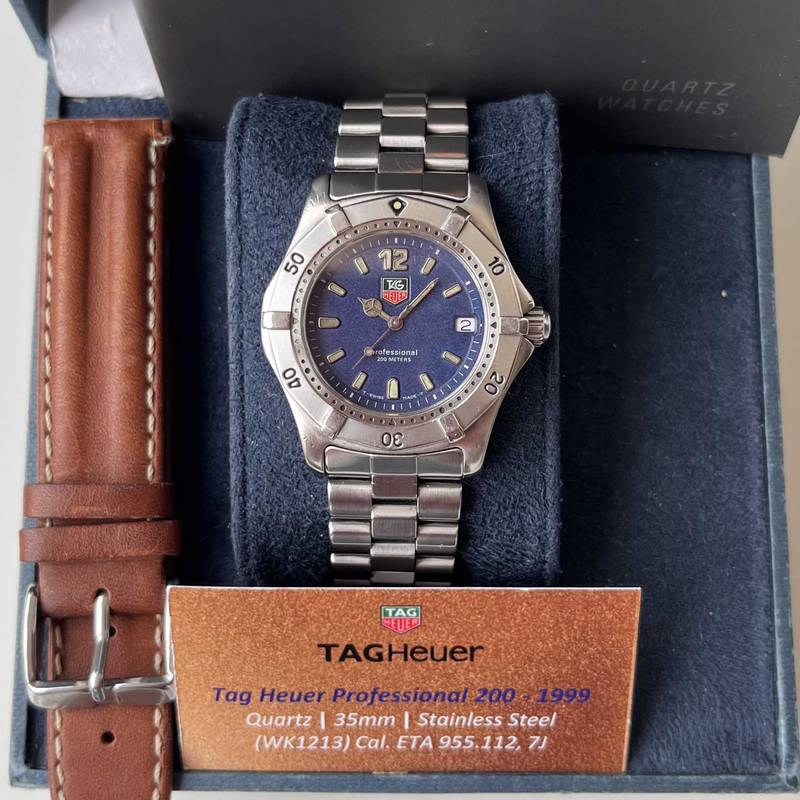1999 Tag Heuer Professional 2000 WK1213
