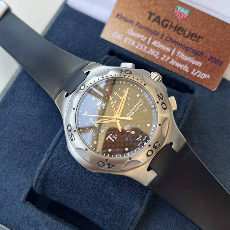 2001 Tag Heuer Kirium Formula 1 Chronograph