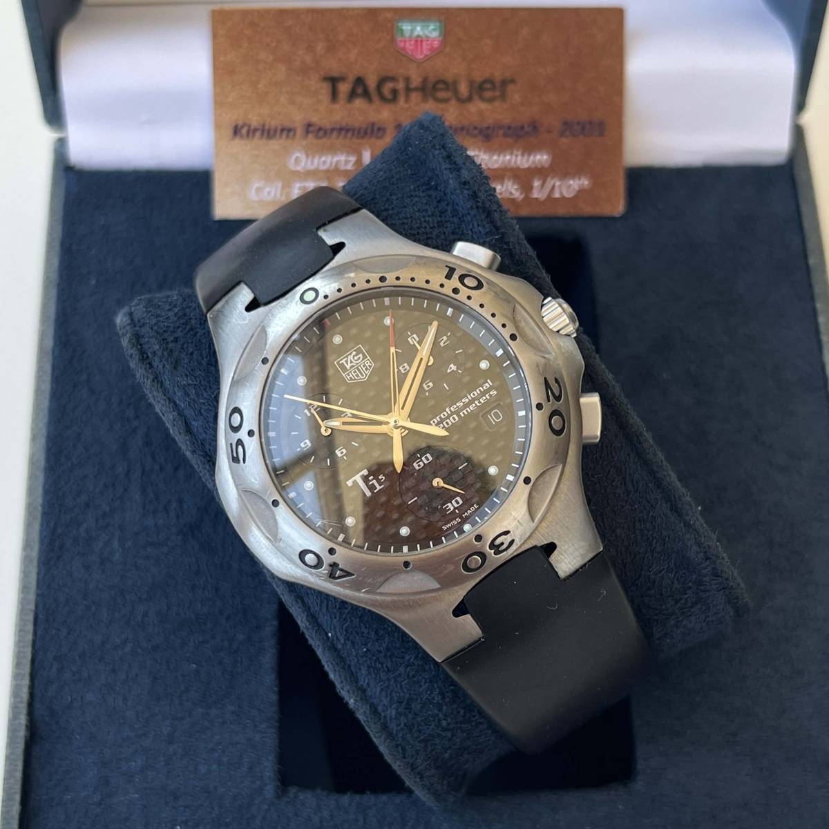 2001 Tag Heuer Kirium Formula 1 Chronograph