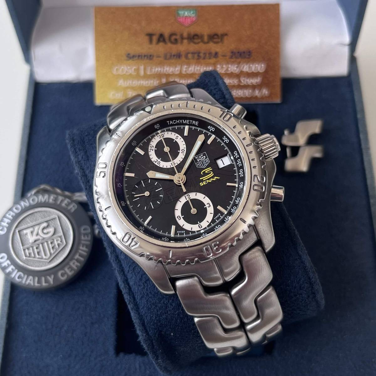 Tag Heuer Senna Limited Edition 3236/4000 CT5114