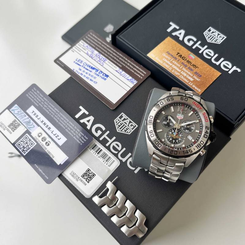 2016 Tag Heuer Formula-1 Indy 500 Limited Ed. 529/1000