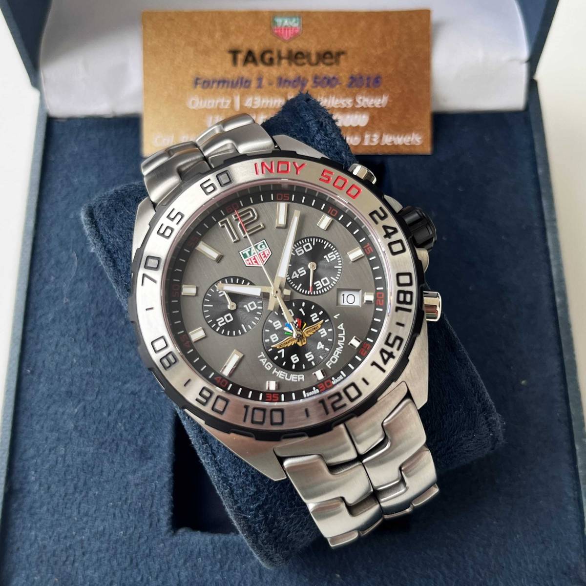 Tag Heuer Formula-1 Indy 500 Limited Ed. 529/1000