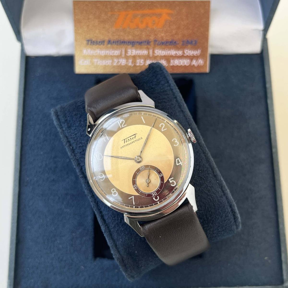 Tissot Antimagnetic Tuxedo