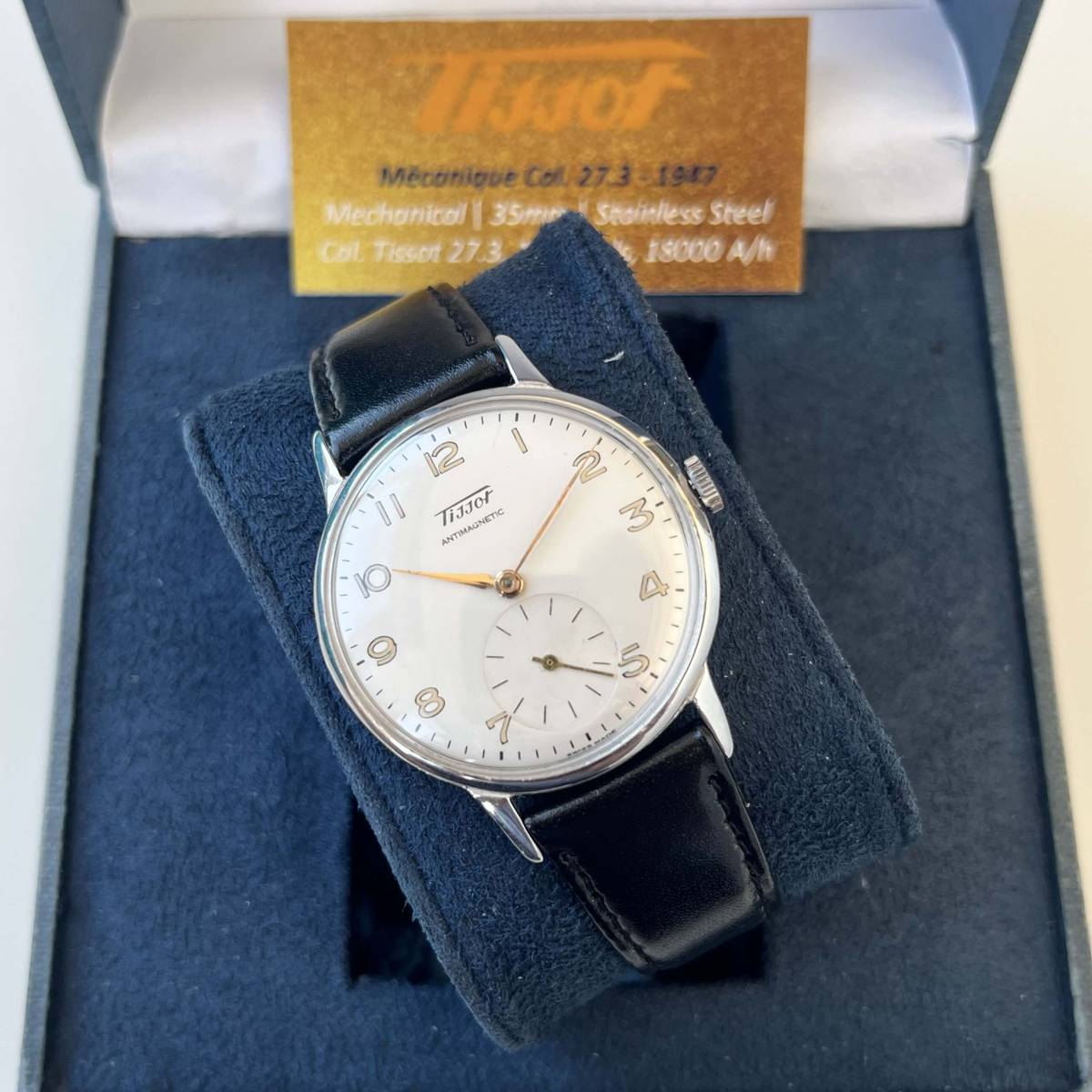Tissot Antimagnetic White Enamel 27.3