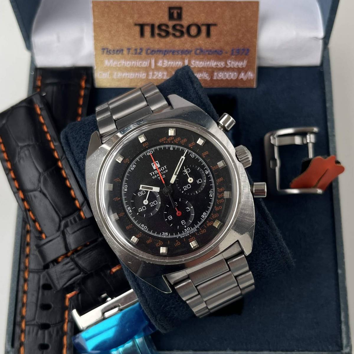 Tissot Seastar T.12 Chronograph Lemania 1281