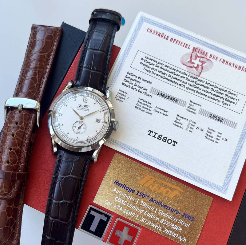 2003 Tissot Heritage COSC Limited Edition 0837/8888