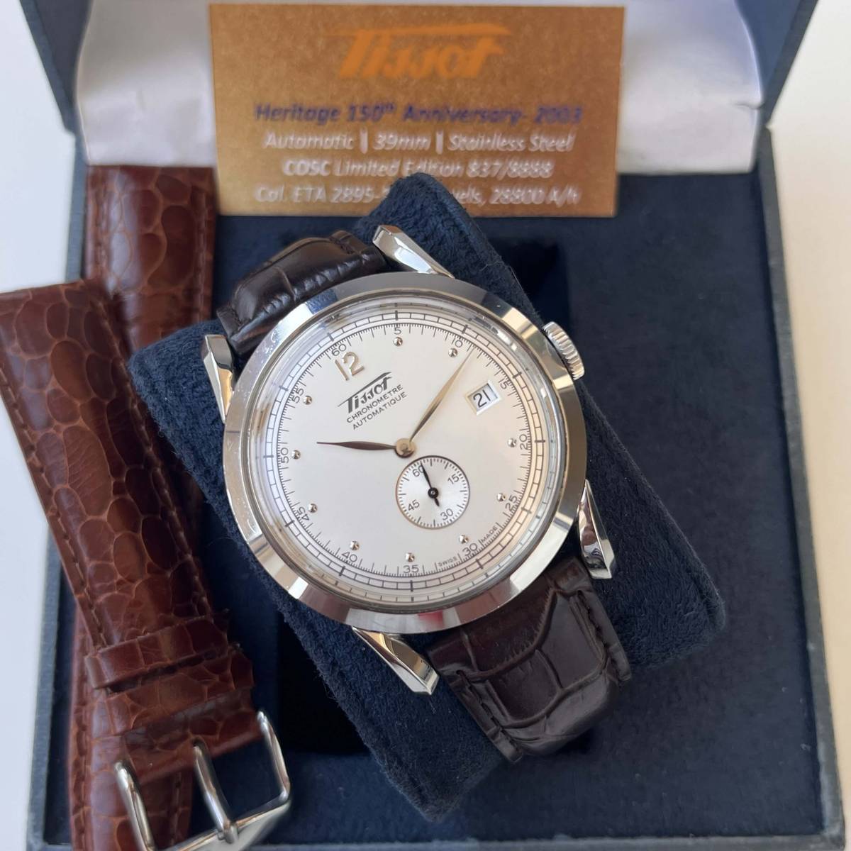 2003 Tissot Heritage COSC Limited Edition 0837/8888