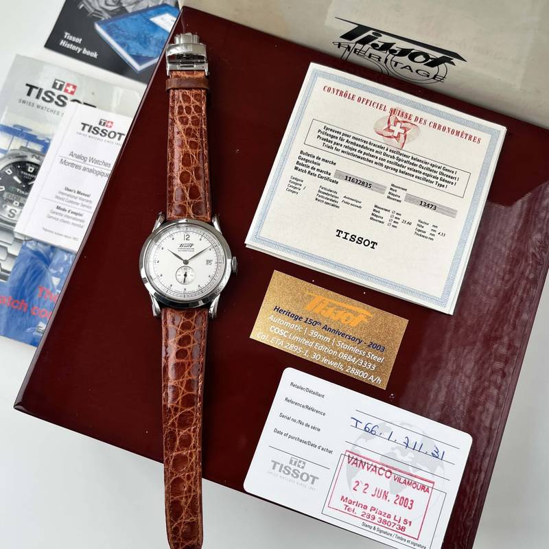 2003 Tissot Heritage COSC Limited Edition 0884/8888