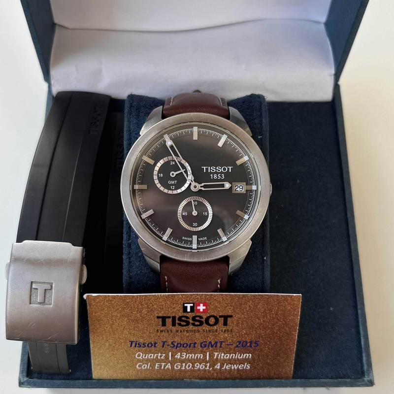 2015 Tissot T-Sports GMT Titanium
