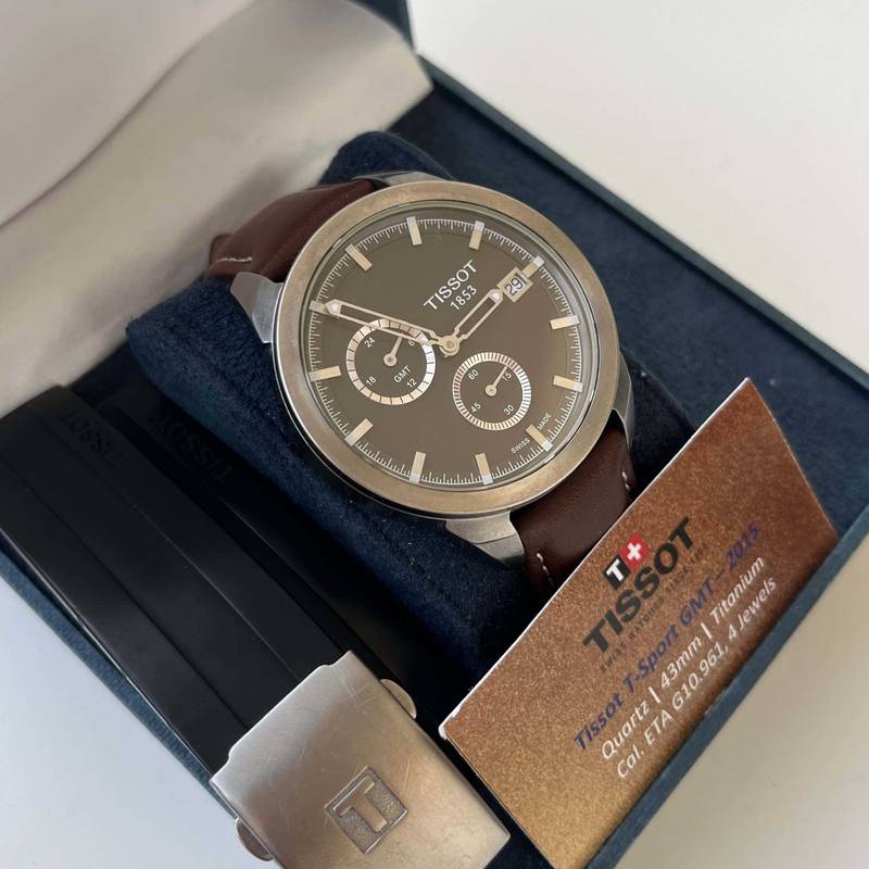 2015 Tissot T-Sports GMT Titanium