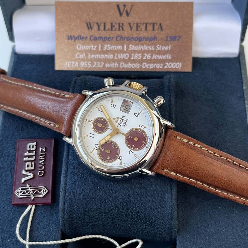 1987 Wyler Vetta Camper Chronograph